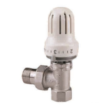 brass temperature control angle valve